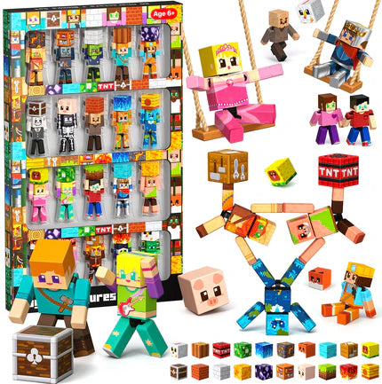 Magtribe™【Mini Nation】Magnetic Building Blocks | 10 PCS | 2.25" | Littleman