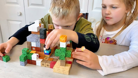 Screen-Free Saturday: 5 Creative Challenges Using Magnetic Blocks