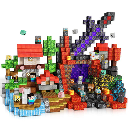 Magtribe™【Magic x Forest】Magnetic Building Blocks | 500 PCS | 0.8" | Adventure