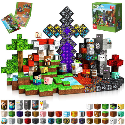 Magtribe™【Magic x Forest】Magnetic Building Blocks | 500 PCS | 0.8" | Adventure