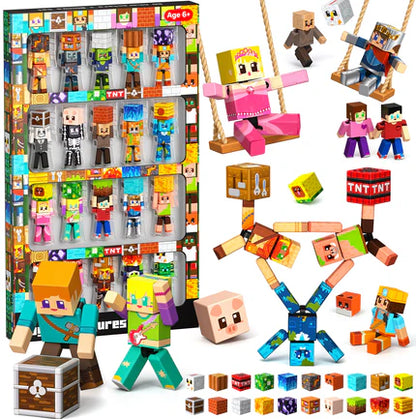 Magtribe™【Mini Nation】Magnetic Building Blocks | 10 PCS | 2.25" | Littleman