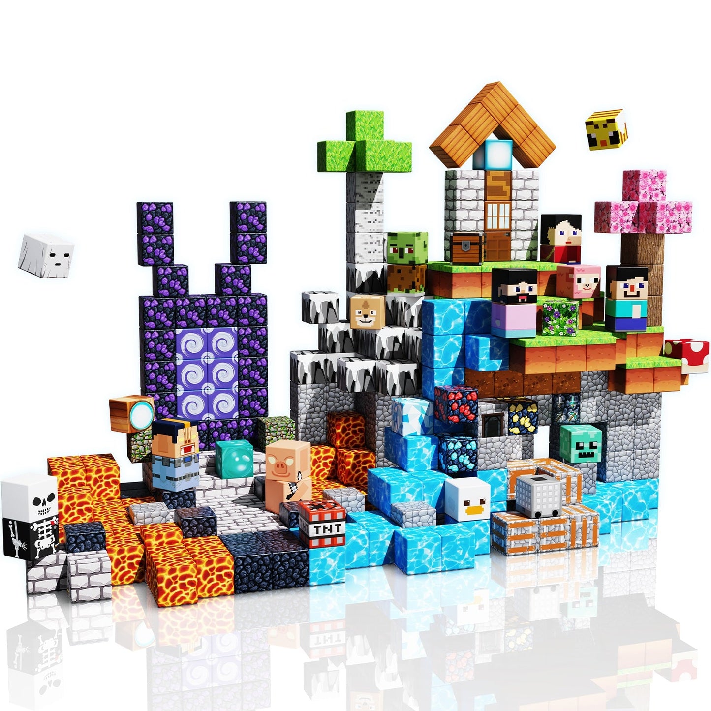 Magtribe™【Magic Portal】Magnetic Building Blocks | 150-300 PCS | 0.8" | Adventure