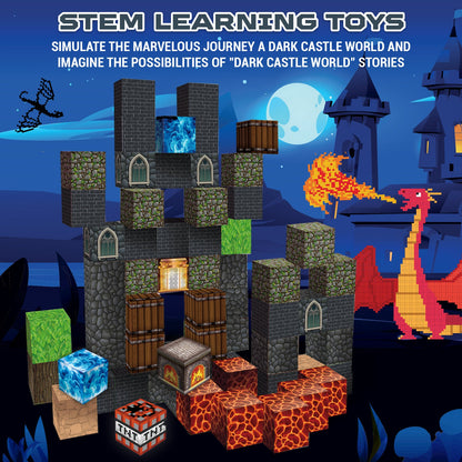 Magtribe™【Void Chasm】Magnetic Building Blocks | 60 PCS | 0.8" | Adventure
