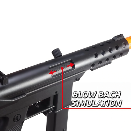 Magtribe™【Classic Black-Gold-Silver】TEC9/ARP9 Electric Gel Blaster | 15.0" | Water Bead Toy Gun