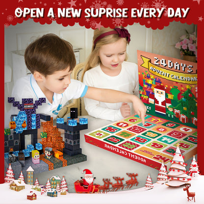 Magtribe™【Dark Realm】Magnetic Building Blocks | 100 PCS | 0.8" | Calendar
