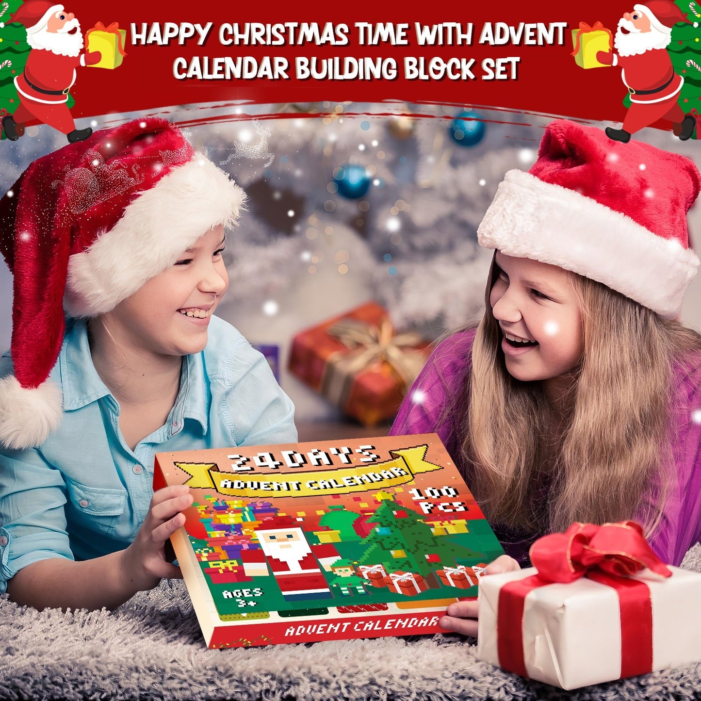 Magtribe™【Dark Realm】Magnetic Building Blocks | 100 PCS | 0.8" | Calendar