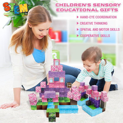 Magtribe™【Fantasy Dream】Magnetic Building Blocks | 60 PCS | 0.8" | Fiction