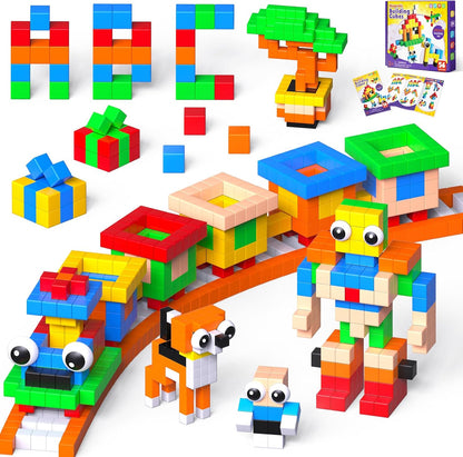 Magtribe™【Solid Color】Magnetic Building Blocks | 52 PCS | 1.0" | Plain