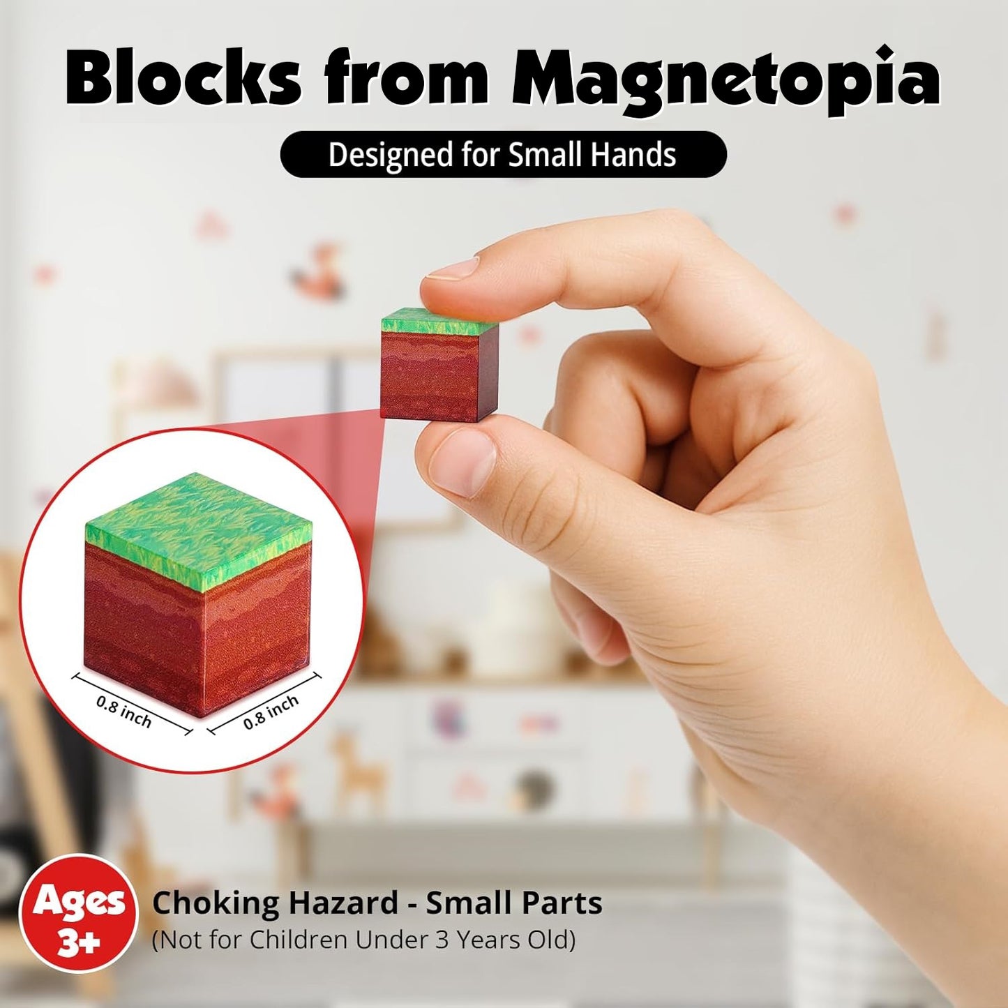 Magtribe™【Mini Profession】Magnetic Building Blocks | 10 PCS | 2.25" | Littleman