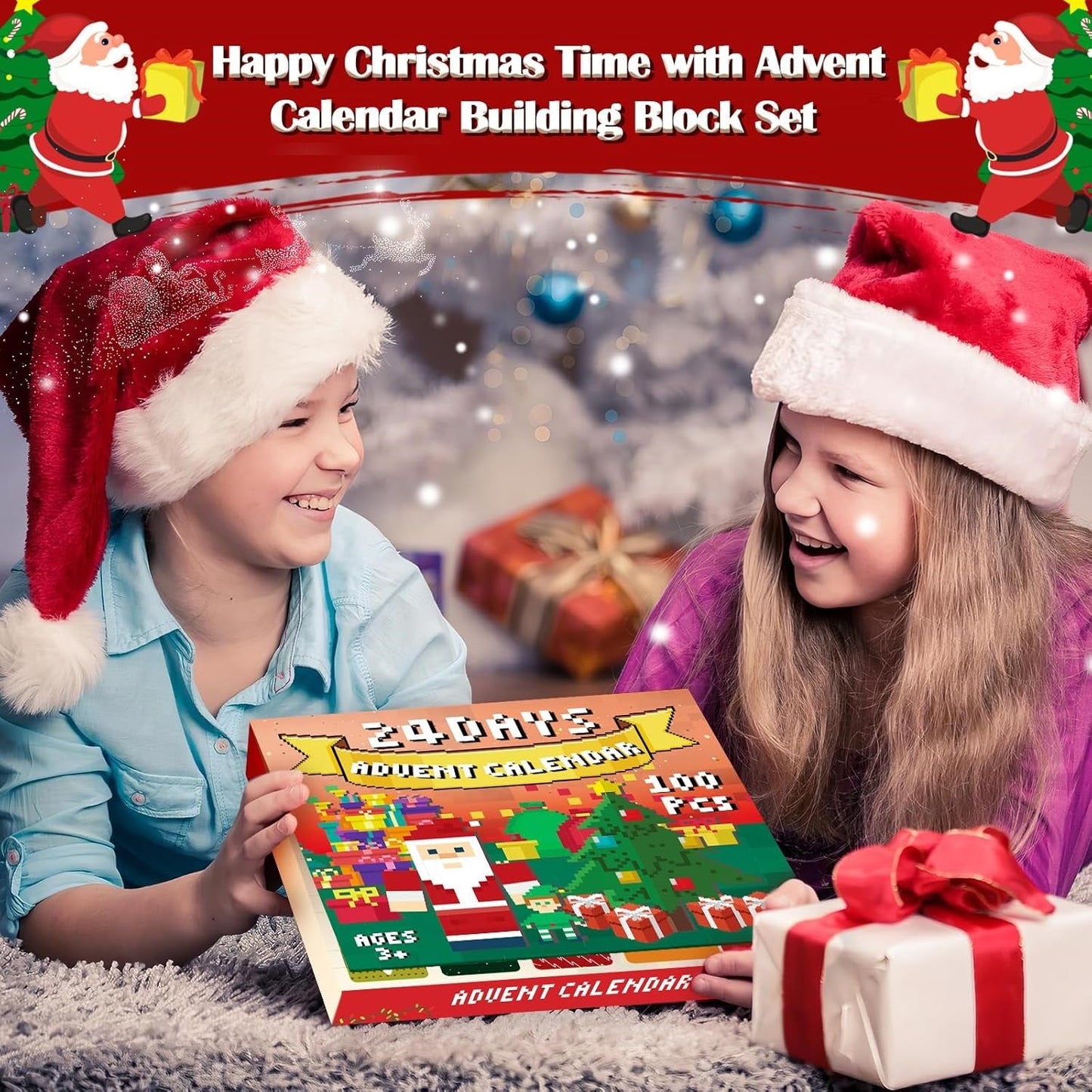Magtribe™【Forest Life】Magnetic Building Blocks | 100 PCS | 0.8" | Calendar