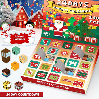 Magtribe™【Forest Life】Magnetic Building Blocks | 100 PCS | 0.8" | Calendar