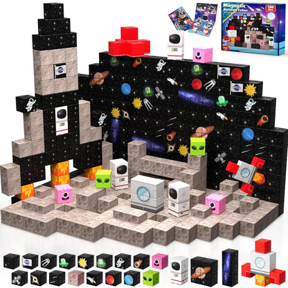 Magtribe™【Infinite Universe】Magnetic Building Blocks | 100 PCS | 0.8" | Fiction