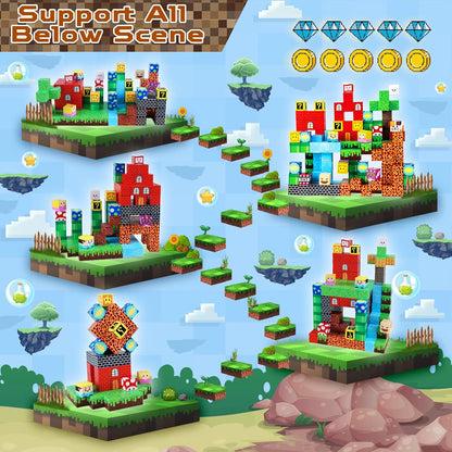 Magtribe™【Gaming Time】Magnetic Building Blocks | 100-150 PCS | 0.8" | Fiction