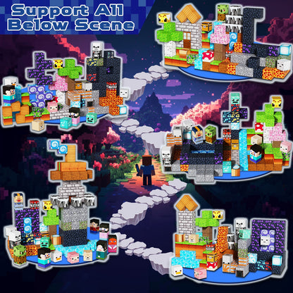 Magtribe™【Magic Portal】Magnetic Building Blocks | 150-300 PCS | 0.8" | Adventure