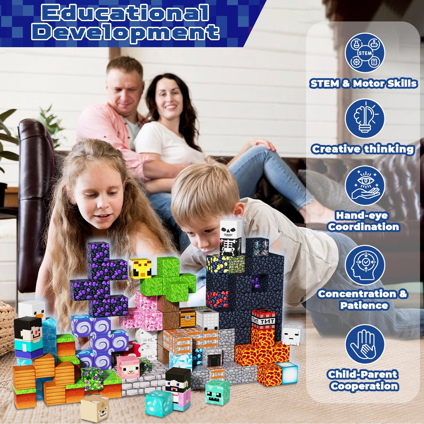 Magtribe™【Magic Portal】Magnetic Building Blocks | 150-300 PCS | 0.8" | Adventure