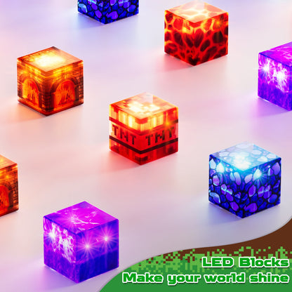 Magtribe™【Pigman Nest】Magnetic Building Blocks | 150 PCS | 0.8" | Glowing