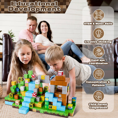 Magtribe™【Gaming Time】Magnetic Building Blocks | 100-150 PCS | 0.8" | Fiction