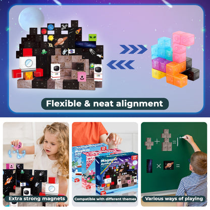 Magtribe™【Infinite Universe】Magnetic Building Blocks | 100 PCS | 0.8" | Fiction