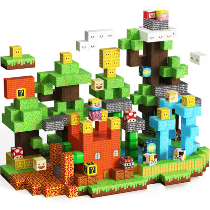 Magtribe™【Gaming Time】Magnetic Building Blocks | 100-150 PCS | 0.8" | Fiction