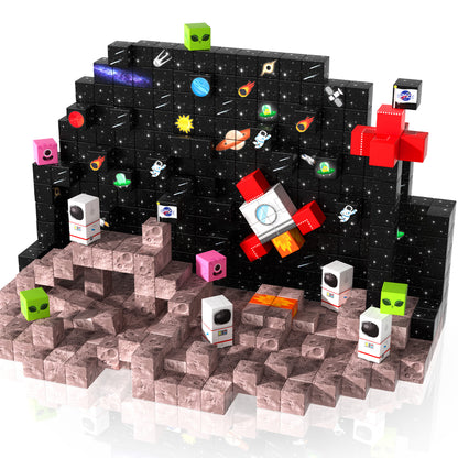Magtribe™【Infinite Universe】Magnetic Building Blocks | 100 PCS | 0.8" | Fiction