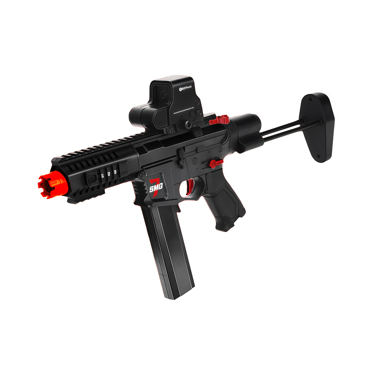 Magtribe™【Classic Black-Gold-Silver】TEC9/ARP9 Electric Gel Blaster | 15.0" | Water Bead Toy Gun