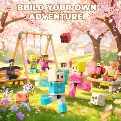 Magtribe™【Mini Tale】Magnetic Building Blocks | 10 PCS | 2.25" | Littleman